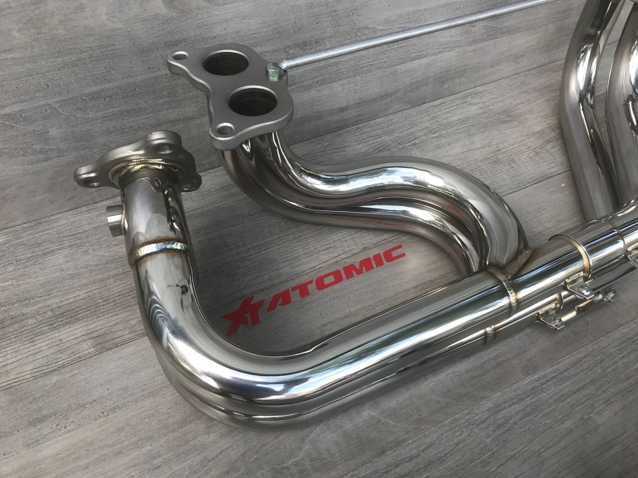 ARD IM-HDR-05 Equal length exhaust manifold with up-pipe for SUBARU Impreza STI (EJ20, EJ25) Photo-5