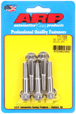 ARP 771-1005 Metric Thread Bolt Kit M8 x 1.25 x 40 12pt SS bolts Photo-0