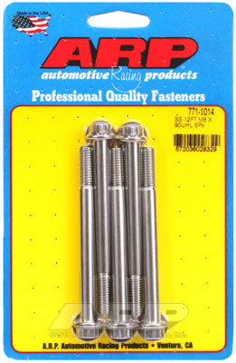 ARP 771-1014 Metric Thread Bolt Kit M8 x 1.25 x 90 12pt SS bolts Photo-0