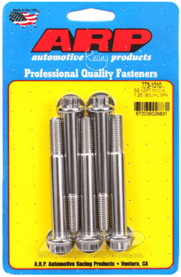 ARP 773-1010 Metric Thread Bolt Kit M10 x 1.25 x 80 12pt SS bolts Photo-0