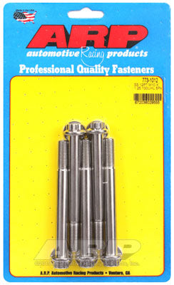 ARP 773-1012 Metric Thread Bolt Kit M10 x 1.25 x 100 12pt SS bolts Photo-0
