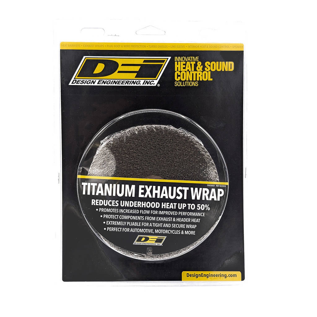 DEI 010126 Exhaust Wrap Titanium 1" x 50ft Photo-6