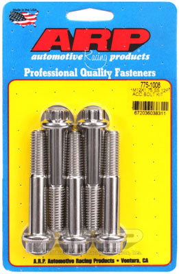 ARP 775-1008 Metric Thread Bolt Kit M12 X 1.75 X 70 12pt SS bolts Photo-0