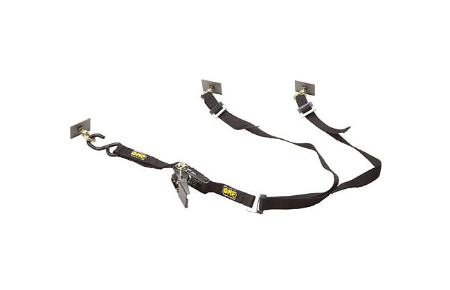 OMP NA0-1822 Spare Wheel Tie Down Strap, Black Photo-0