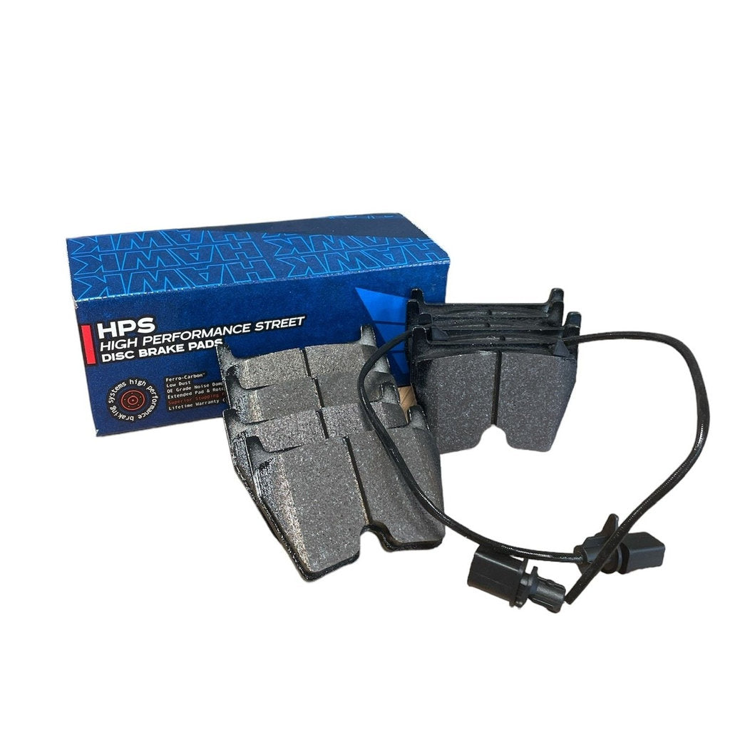 HAWK HB609F.572 Front Brake Pads HPS for AUDI RS6 / R8 Photo-0