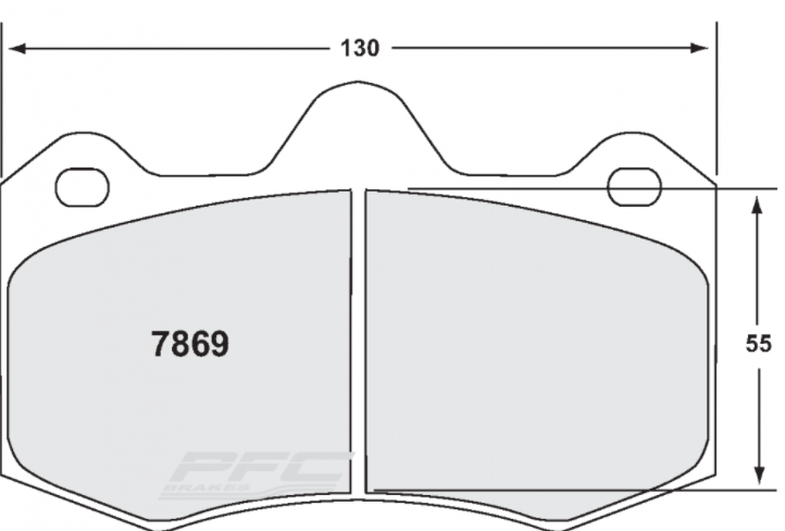 PFC 7869.332.17.44 Front Brake pads 332 CMPD 17mm LOTUS Evora 3.5 2009 GTS AP 4p Photo-0