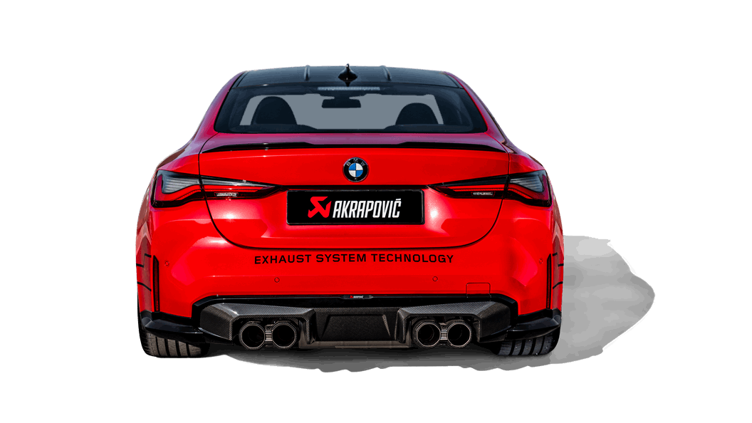 AKRAPOVIC DI-BM/CA/9/GB Carbon Fibre Diffuser Rear (High Gloss) Black for BMW M3 (G80/G81) / M4 (G82/G83) 2021-2024 Photo-1