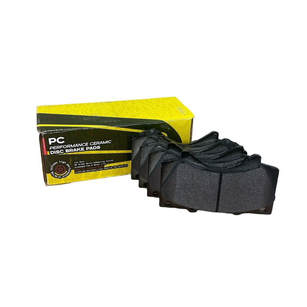 HAWK HB589Z.704 Front brake pads TOYOTA LC200/SEQUOIA/TUNDRA/LEXUS LX570 Photo-0