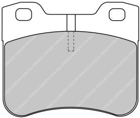 FERODO FDS1109 Brake pads Photo-0