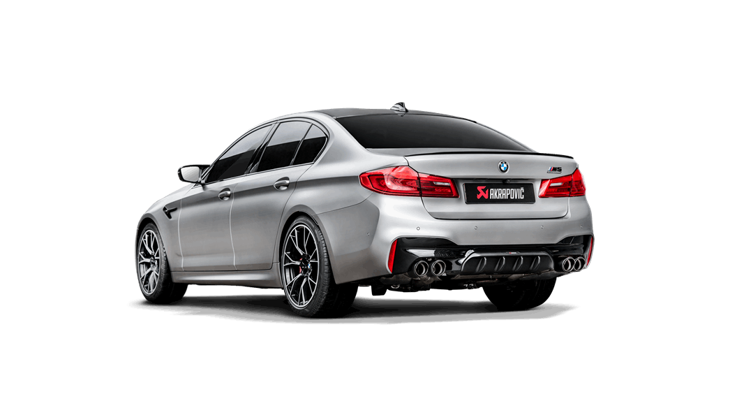 AKRAPOVIC S-BM/T/27H Slip-On Line (Titanium) BMW M5 / M5 COMPETITION (F90) - OPF/GPF 2021 Photo-2