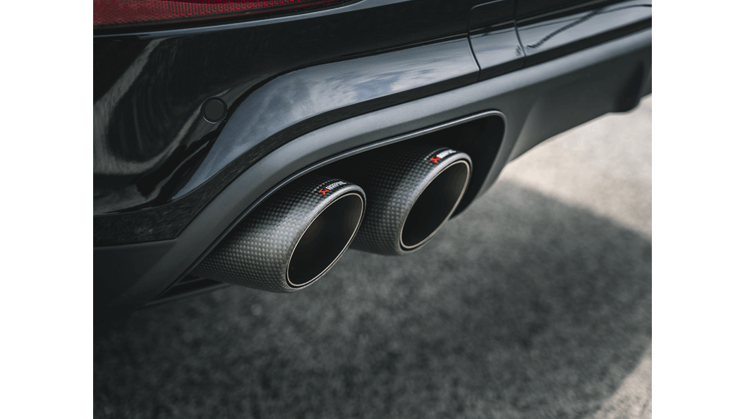 AKRAPOVIC TP-CT/53 Tail pipe set (Carbon) for PORSCHE 536 Cayenne (E3) Photo-1