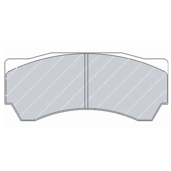 FERODO FRP3081H Front Brake Pads DS2500 for MITSUBISHI Lancer EVO 8 Photo-0