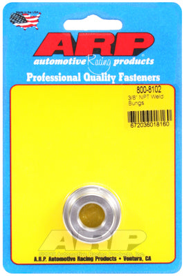 ARP 800-8102 Weld Bung Specialty Kit 3/8" NPT aluminum weld bung Photo-0