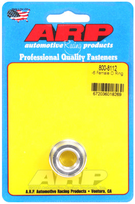 ARP 800-8112 Weld Bung Specialty Kit -6 female O ring aluminum weld bung Photo-0