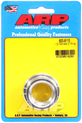 ARP 800-8115 Weld Bung Specialty Kit -12 female O ring aluminum weld bung Photo-0
