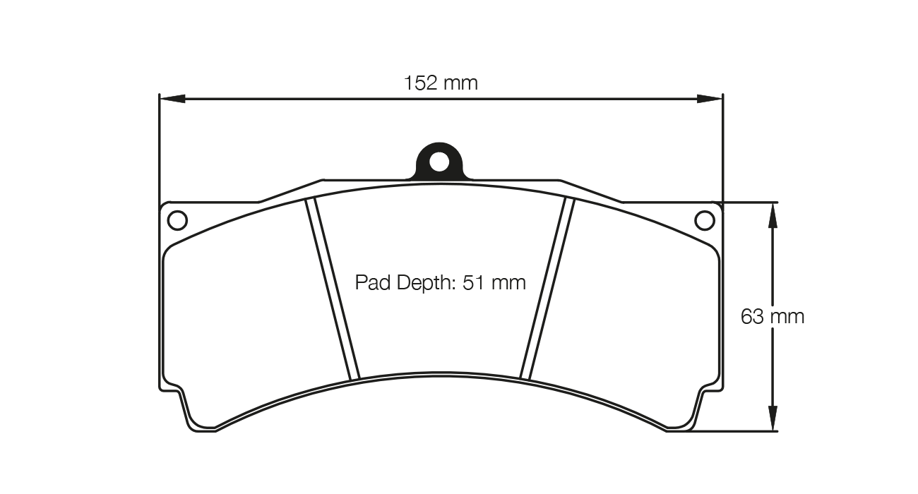PAGID 8018-RSL29 Brake pads RSL29 AP Racing CP5070 D51 Photo-0