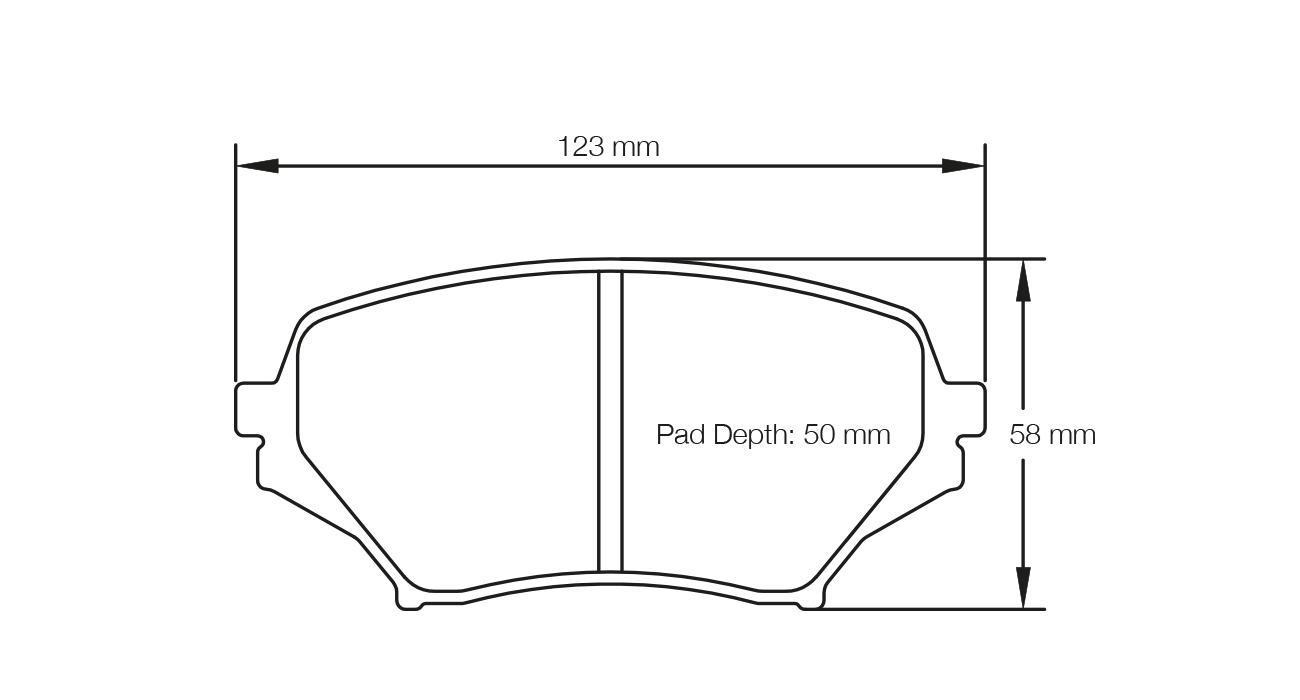 PAGID 8082-RSL29 Front brake pads RSL29 MAZDA MX-5 Miata NC Photo-0