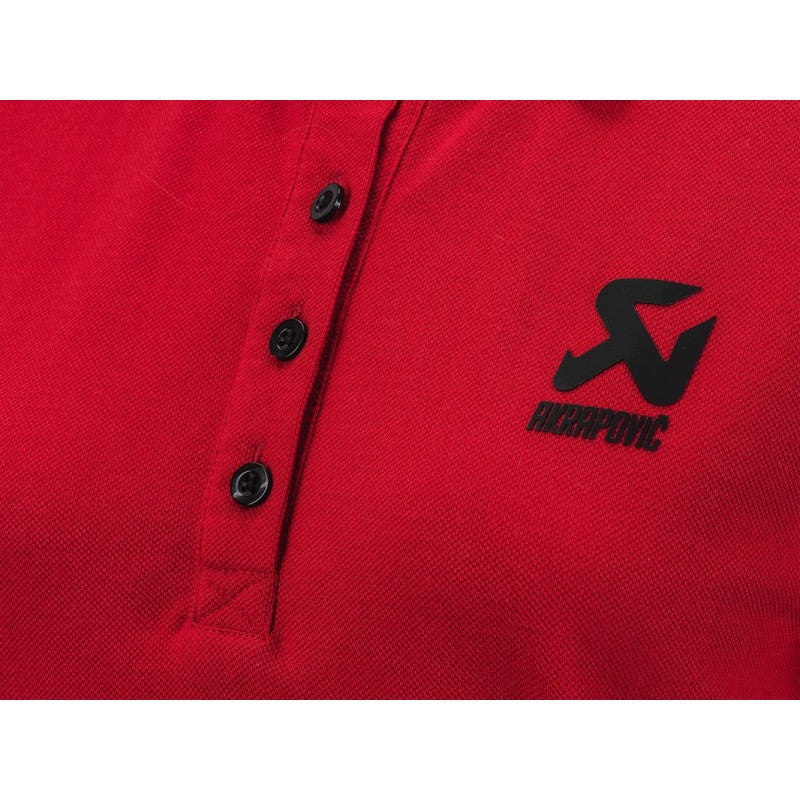 AKRAPOVIC 802152 Polo Corpo Red Women M Photo-3
