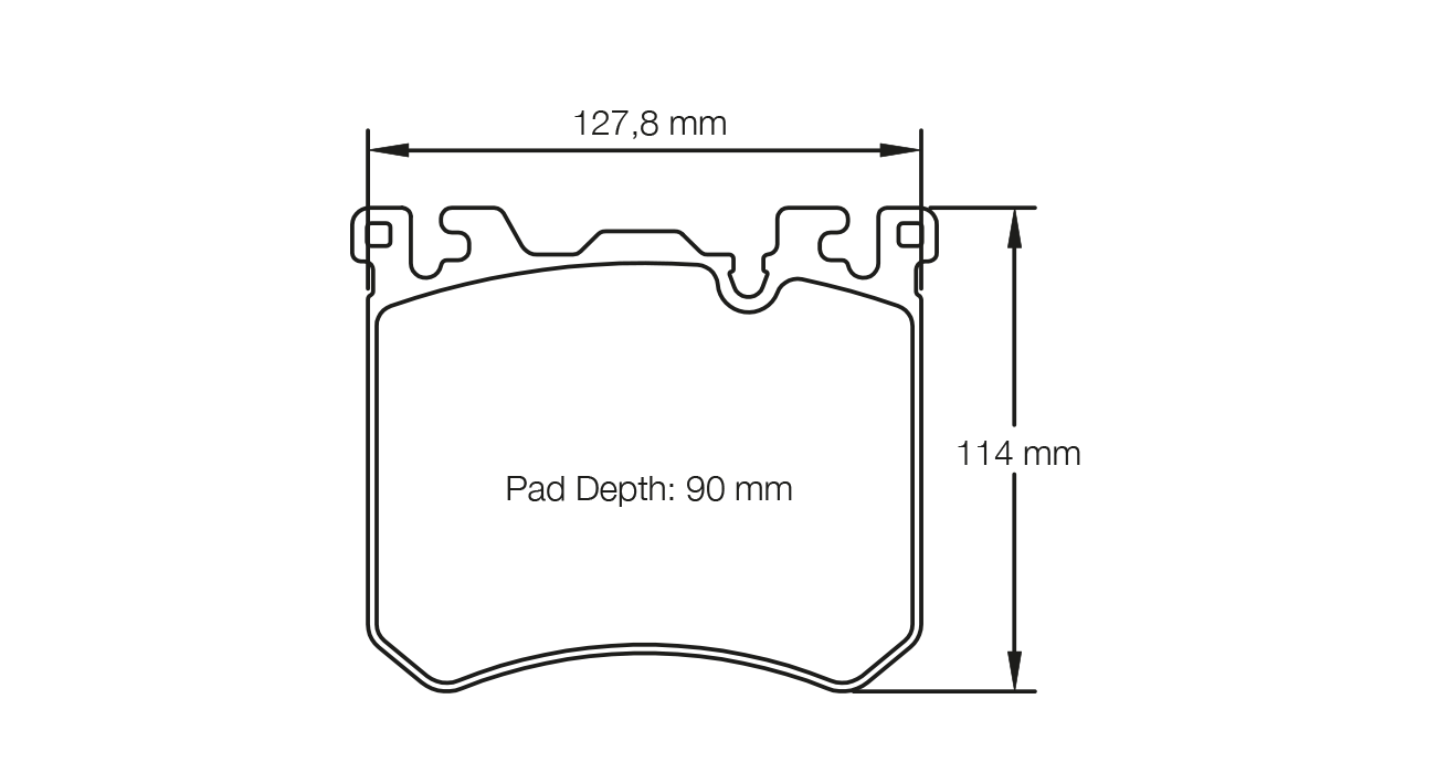 PAGID 8200-RSC1 Brake pads RSC1 Photo-0