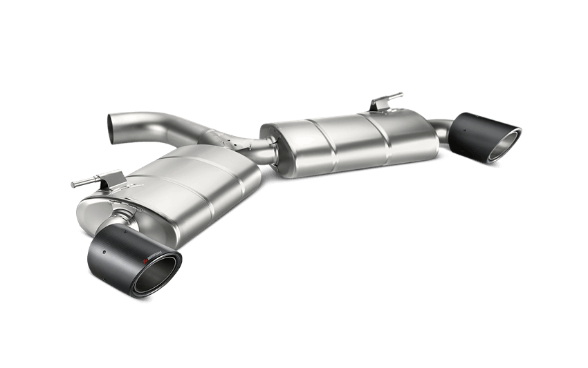AKRAPOVIC MTP-VW/T/1H VOLKSWAGEN GOLF (VII) GTI 2013-2016 Slip-On Line (Titanium) ECE Type Approval Photo-0