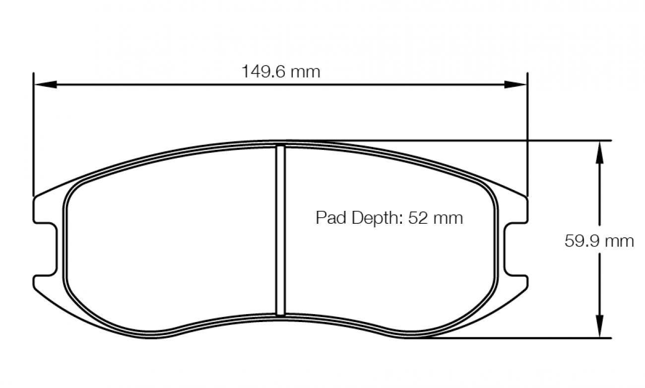 PAGID 8251-RSL2 Brake pads RSL2 Photo-0