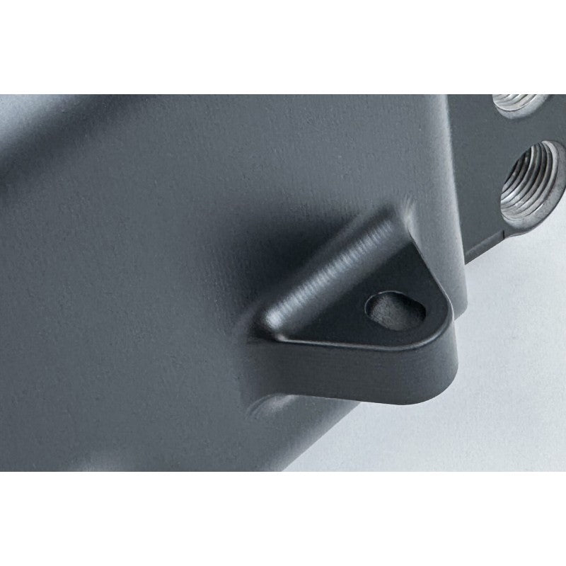 CSF 8400B Charge Air Cooler Manifold RACE X (thermal black finish) for TOYOTA GR Supra (A90/A91) / BMW M340iX (G20/G21) Photo-9