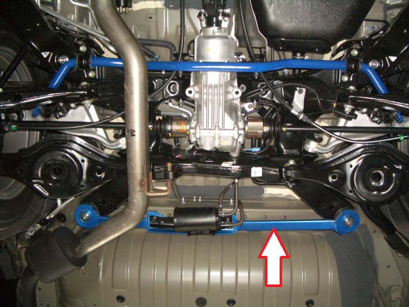 CUSCO 842 492 R Power brace floor rear for NISSAN Elgrand (E52) Photo-1