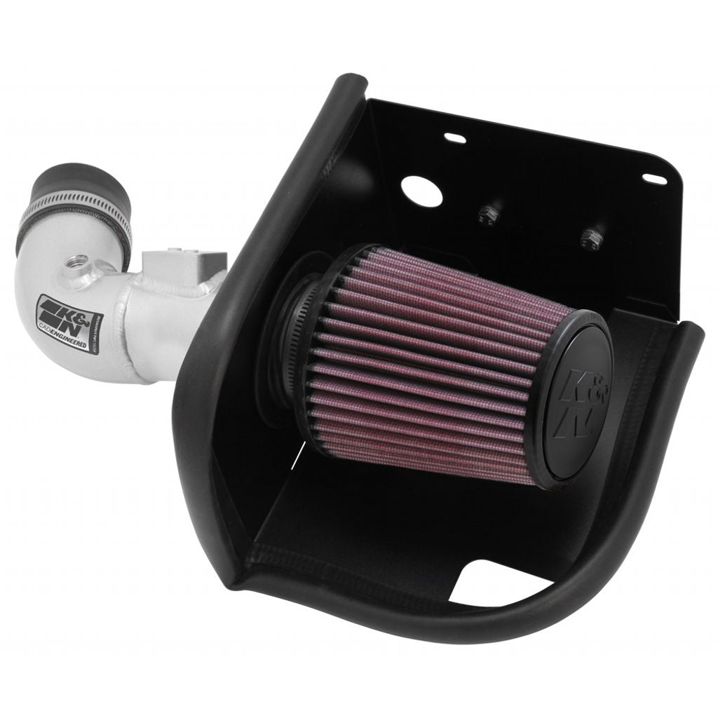 K&N 69-3530TS Performance Air Intake System TYPHOON; FORD FIESTA L4-1.6L F/I, 11-16 Photo-0