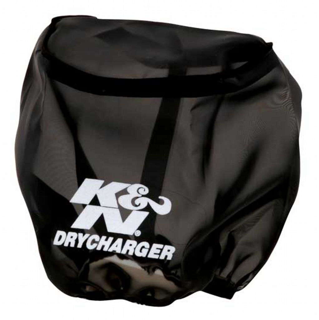 K&N RU-5147DK Air Filter Wrap DRYCHARGER Wrap; RU-5147, BLACK Photo-0