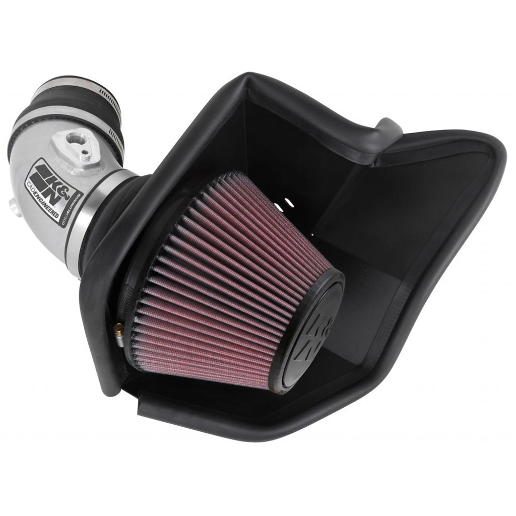 K&N 69-5310TS Performance Air Intake System TYPHOON; HYUNDAI GENESIS COUPE 3.8L V6, 2013-2015 Photo-0