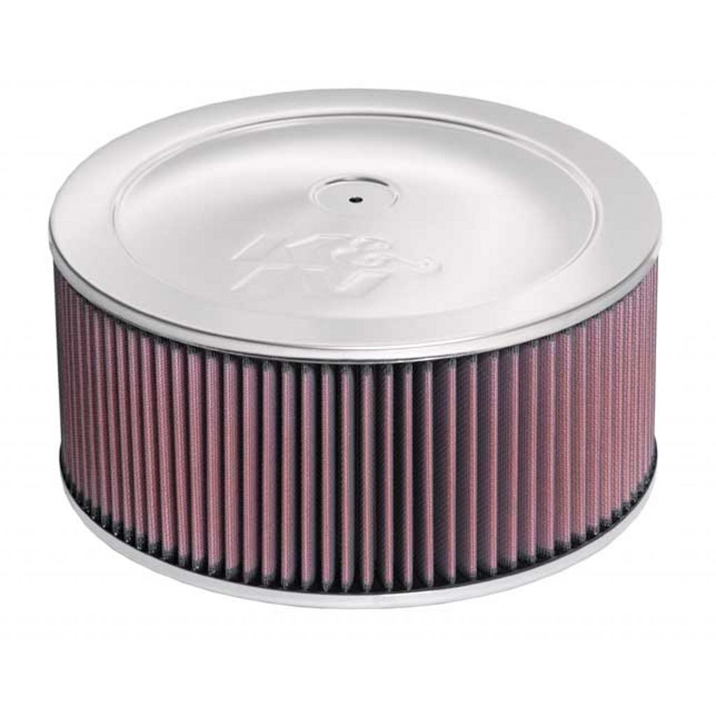 K&N 60-1190 Round Air Filter Assembly 5-1/8"FLG,11"OD,6-1/4"H Photo-0