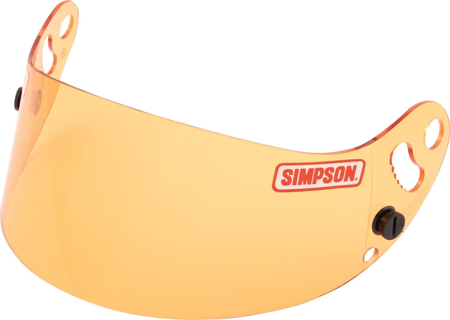 SIMPSON 84304A Vizor/glass for a DEVIL RAY helmet, amber Photo-0