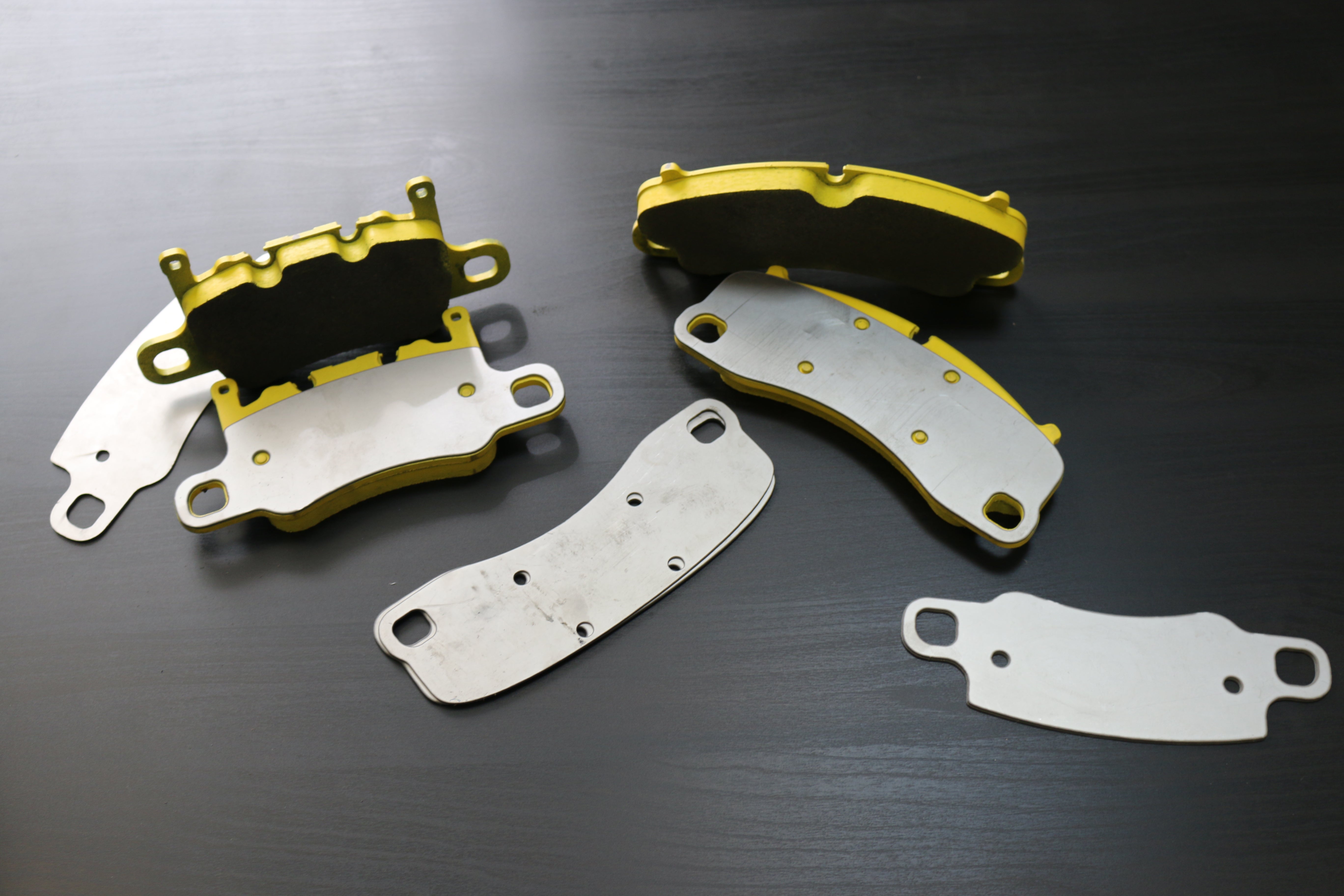 ARD A-997R Titanium Brake Heat Shields for PORSCHE 997 GT3 / Turbo rear (1mm, 1set = 4 pcs) Photo-0