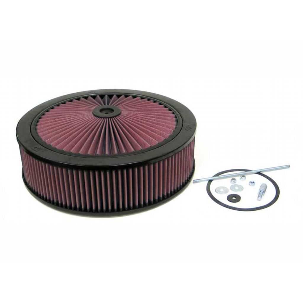K&N 66-3200 X-Stream Top Assembly X-STREAM FLOW CONTROL 4BL HOLLEY,NO CHOKE 14X4 Photo-0