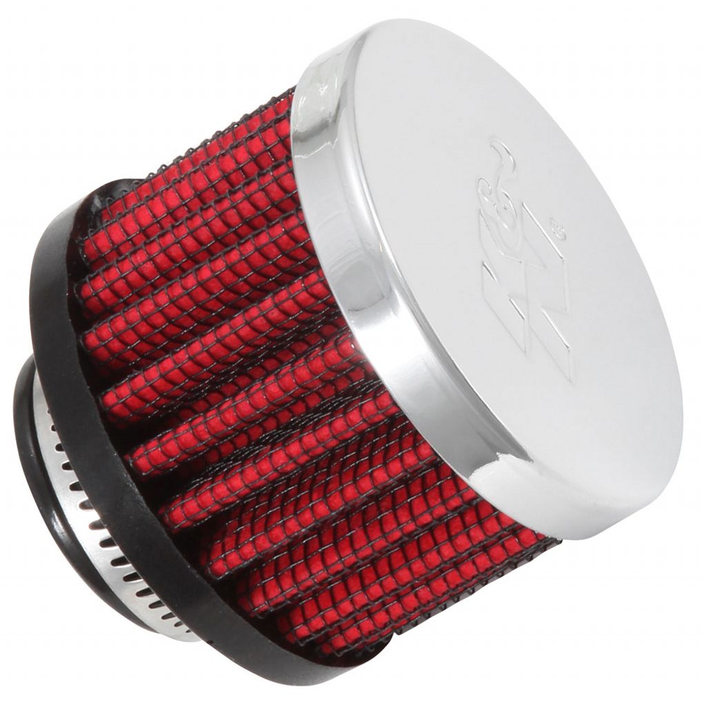 K&N 62-1360 Vent Air Filter/Breather3/4"ID CLAMP-ON VENT,2"D,1.5"H Photo-0