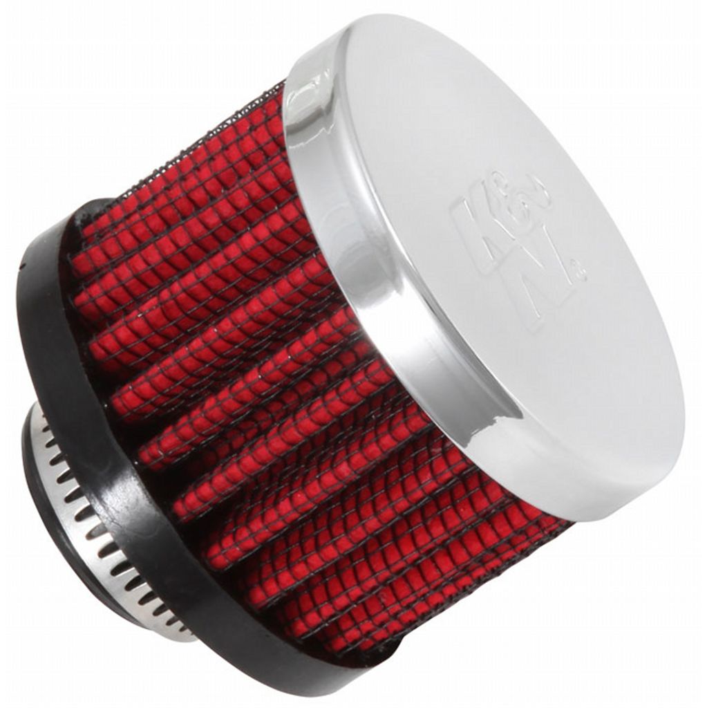 K&N 62-1340 Vent Air Filter/Breather5/8"ID VENT,2"D,1.5"H,CLAMP-ON Photo-0