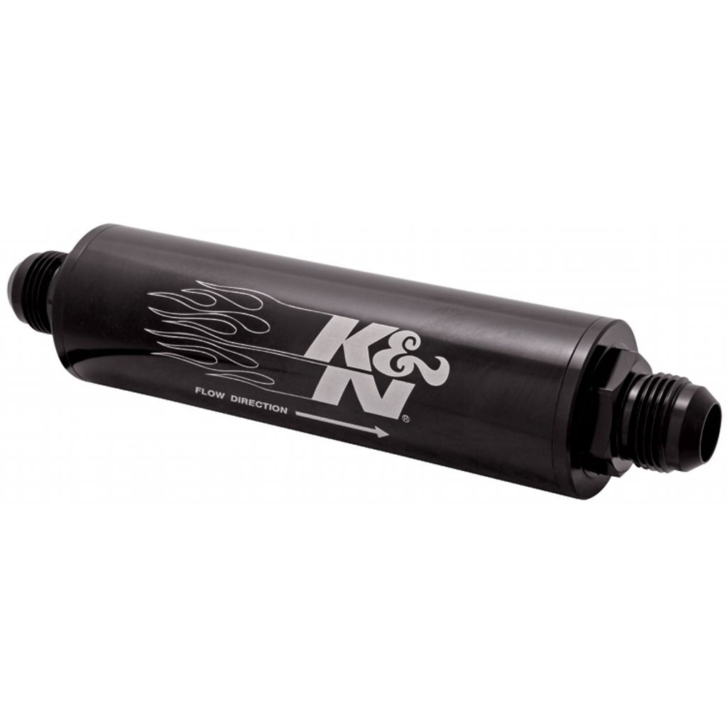 K&N 81-1005 Fuel/Oil Filter IN-LINE GAS/OIL Filter - 12AN, 25 MICRON Photo-0