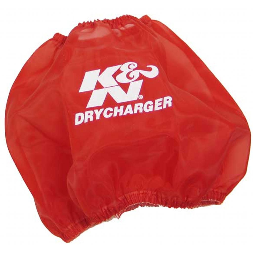 K&N RF-1048DR Air Filter Wrap DRYCHARGER Wrap; RF-1048, RED Photo-0