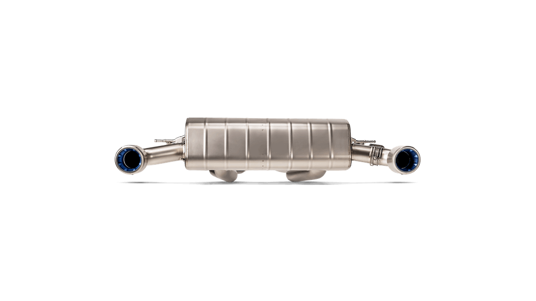 AKRAPOVIC S-TY/T/1H Slip-On Line (Titanium) for TOYOTA Supra (A90) 2019-2024 Photo-1