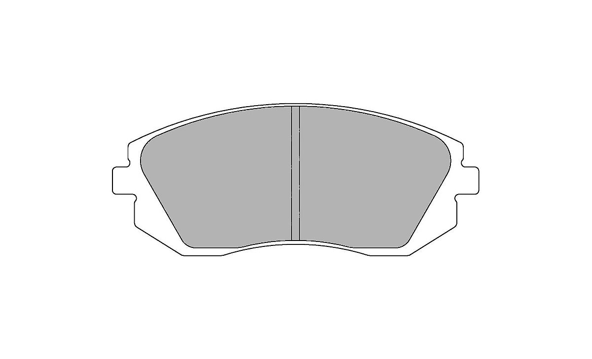 FERODO FCP1639W Front Brake Pads DS1.11 for SUBARU BRZ / TOYOTA GR86 / GT86 Photo-0