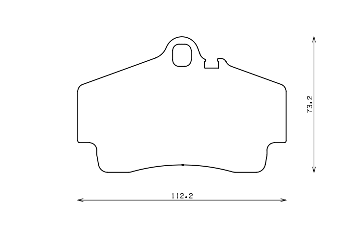 ENDLESS EIP073ME20 Rear brake pads PORSCHE 911(997)3.6 CAR/4 CAY(987)3.4S/3.4R/BOXT.986 Photo-0