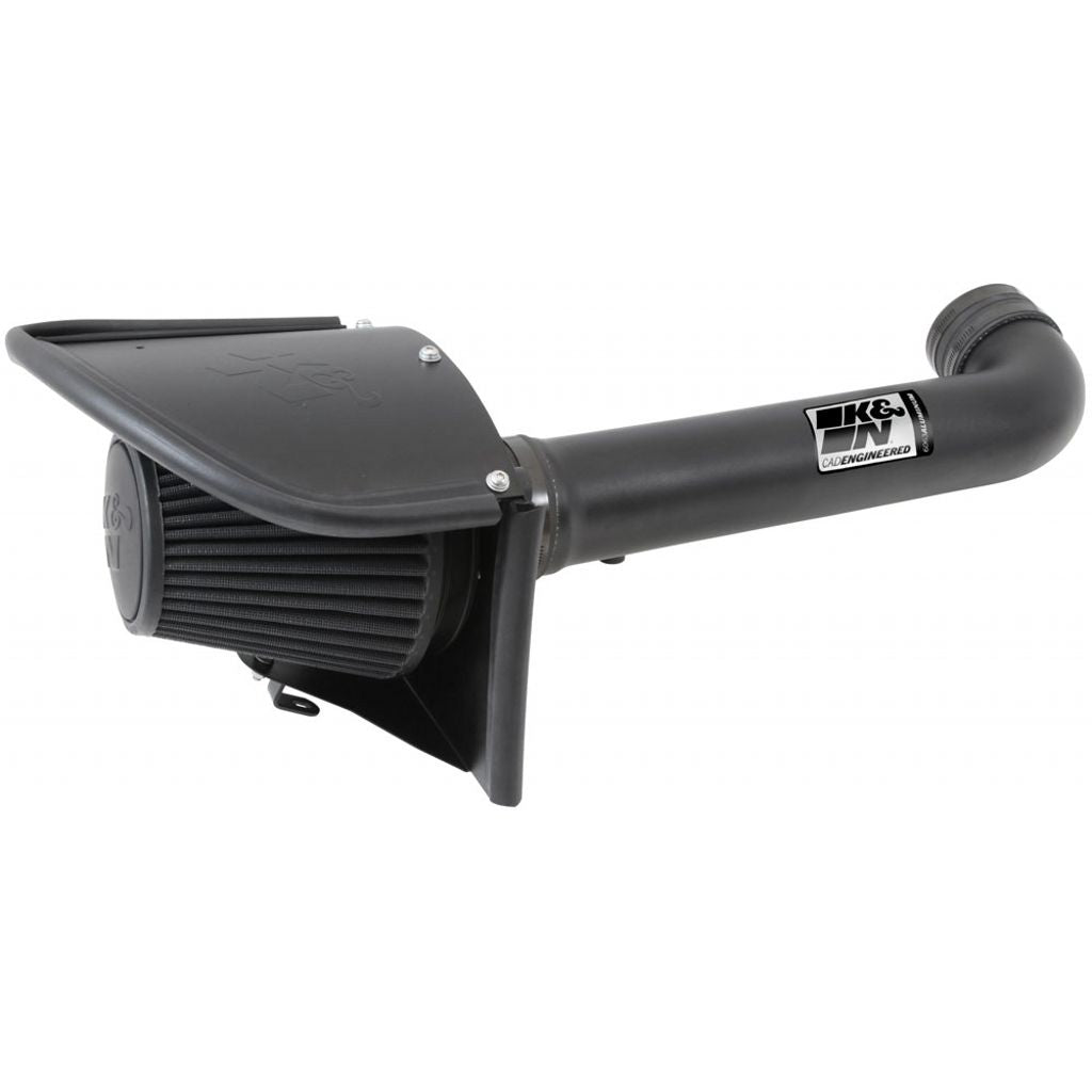K&N 71-1566 Performance Air Intake System PERF. INTAKE KIT; JEEP WRANGLER, V6-3.6L F/I, 12-17 Photo-0