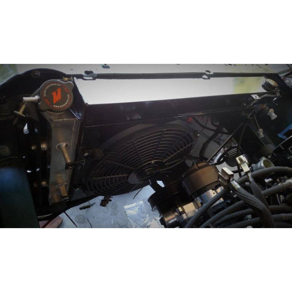 MISHIMOTO MMFS-MUS-94 Performance Aluminum Fan Shroud Kit FORD MUSTANG 94-95 Photo-7