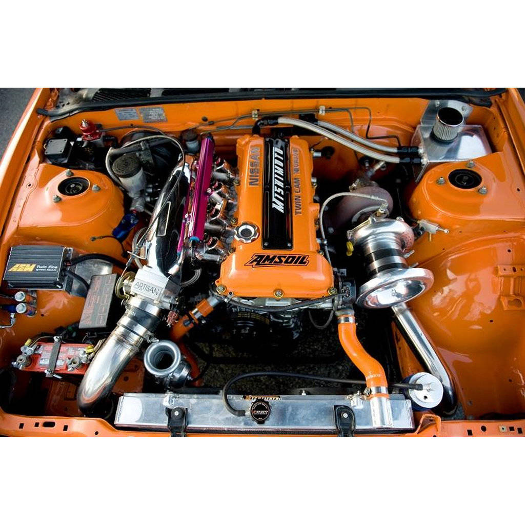 MISHIMOTO MMFS-S13-89SR Performance Aluminum Fan Shroud Kit NISSAN 240SX S13 SR20DET 89-94 Photo-4