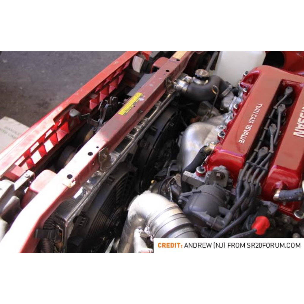 MISHIMOTO MMRAD-SEN-91SR Radiator NISSAN SENATRA w/SR20 91-99 (Manual Transmission) Photo-18