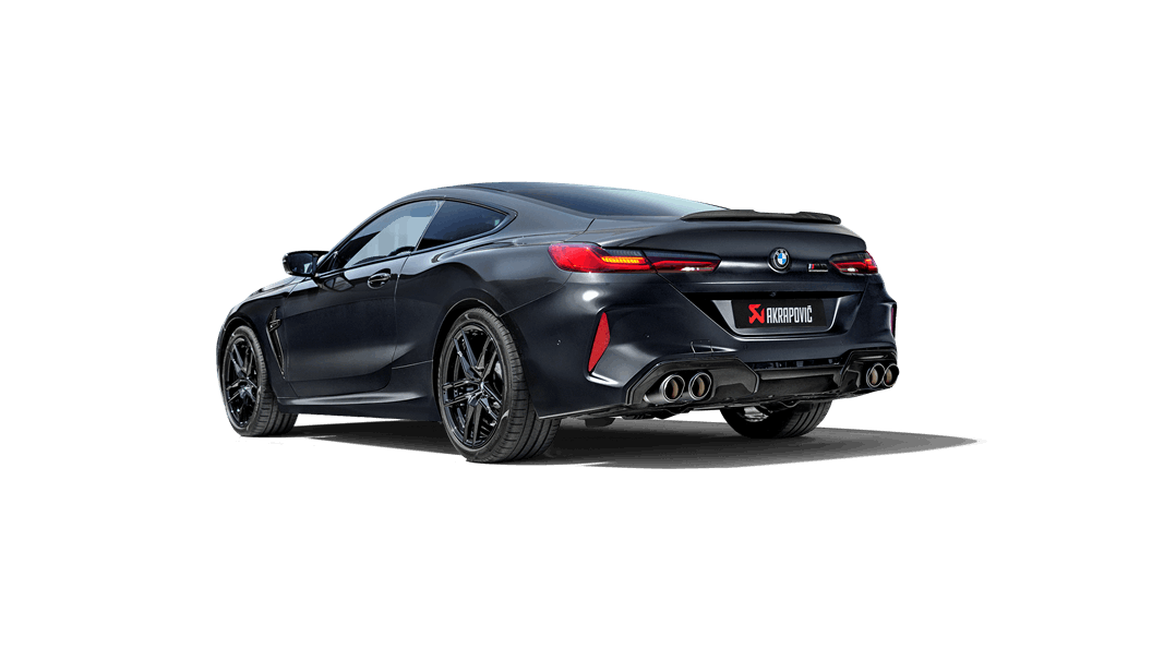 AKRAPOVIC S-BM/T/22H Slip-On Line (Titanium) for BMW M8 / M8 Competition (F91/F92) OPF/GPF 2021-2024 Photo-1