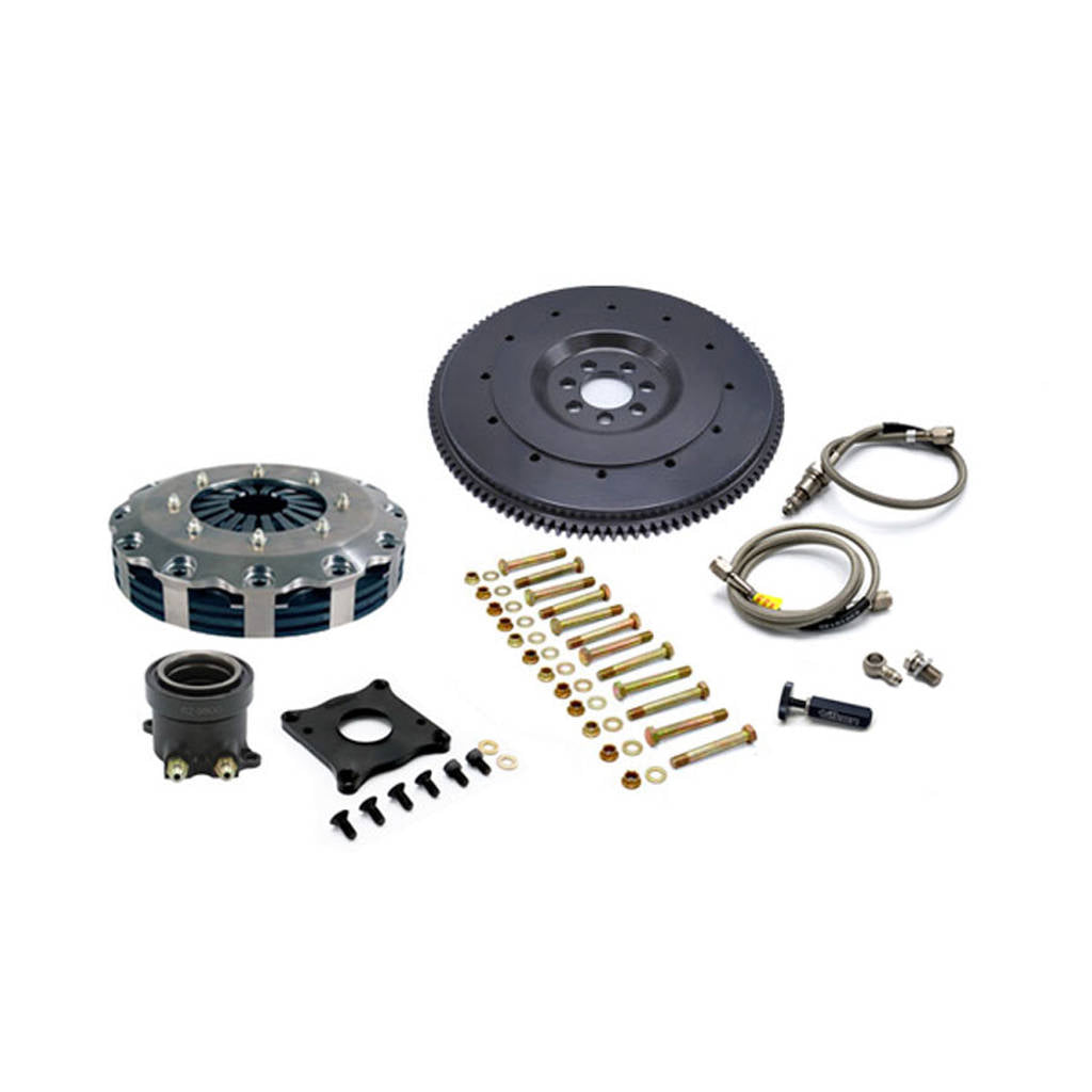 TILTON 56-353 Twin Disc Clutch Kit for MITSUBISHI EVO 4-9 (cerametallic) Photo-0