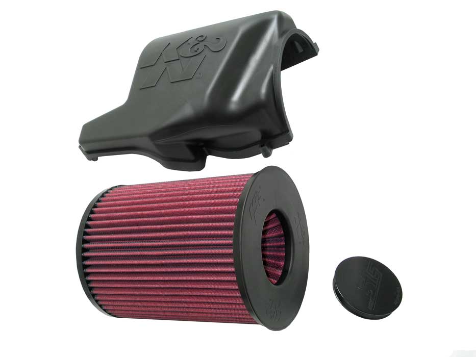 K&N 57S-4000 Performance Air Intake System FORD FOCUS II RS Photo-0