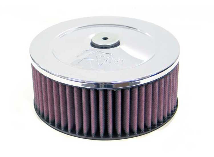 K&N 60-1020 Round Air Filter Assembly 2-5/16"FLG;7"D;4"H ASSY.W/VENT Photo-0