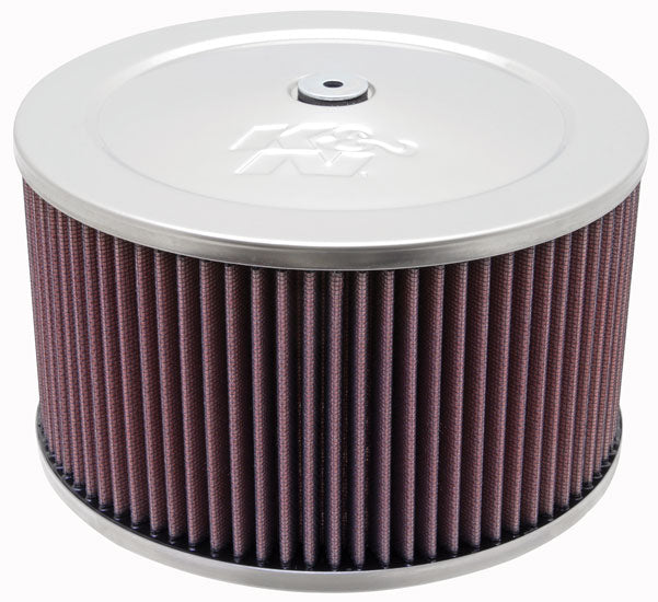 K&N 60-1365 Round Air Filter Assembly 5-1/8"FLG 9"OD X 6-3/8"HW/VENT Photo-0